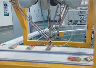 中国 選択/パッキングの産業デルタのロボットはPLCのプログラム制御と武装します 会社